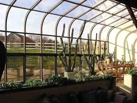 Safety and security film applied to a ground-floor glass entrance